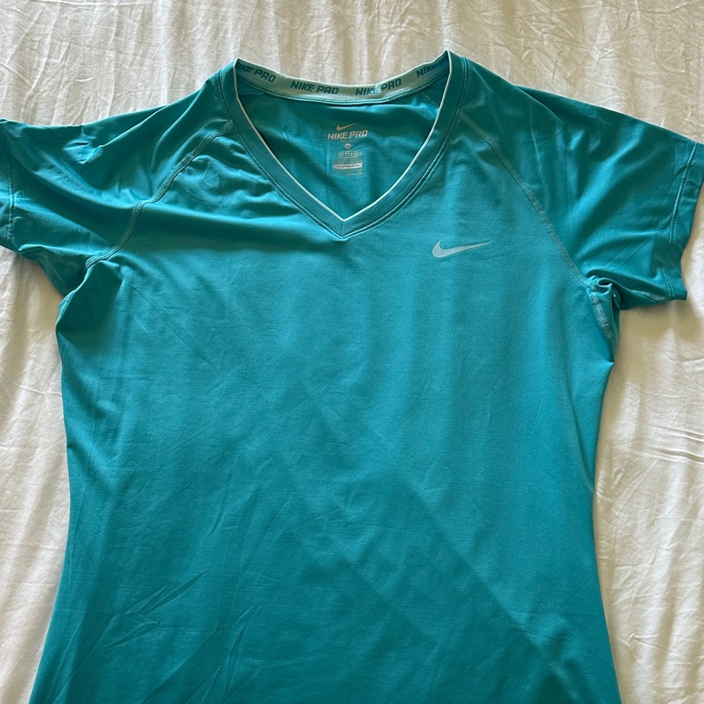 Nike Women's Aqua Short Sleeve Tee
